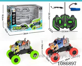 4 wheel Climbing Crocodile rc Car included battery