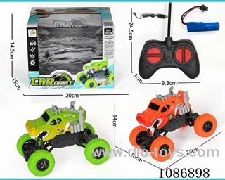 4 wheel Climbing Crocodile rc Car included battery