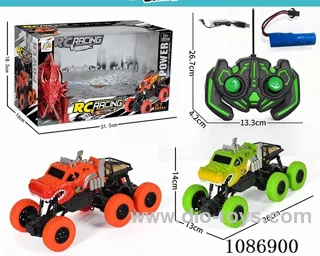6 wheels Climbing Crocodile rc Car included battery
