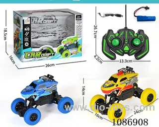 4 wheel Climbing Shark rc Car included battery