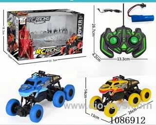 6 wheels Climbing Shark rc Car included battery