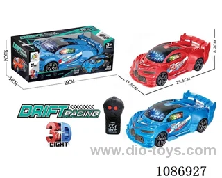 1:16 2 ch rc Bugatti racer with 3D lighting