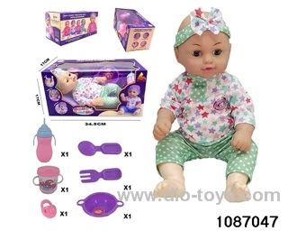 36CM doll set in window box