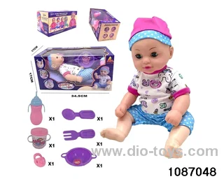 36CM doll set in window box