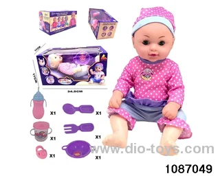 36CM doll set in window box