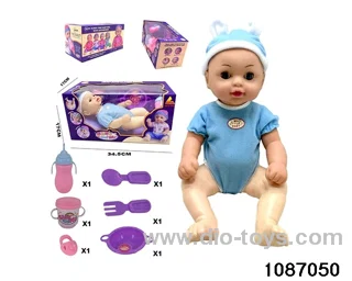 36CM doll set in window box