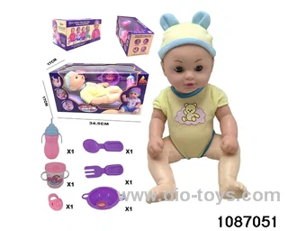 36CM doll set in window box