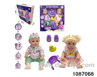 36CM doll set in window box