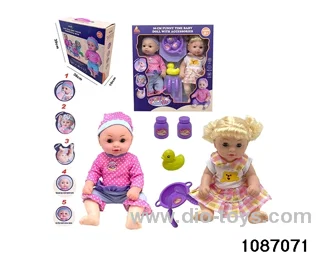 36CM doll set in window box