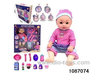 36CM doll set in window box