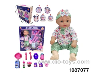 36CM doll set in window box