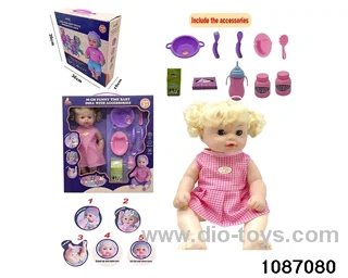36CM doll set in window box