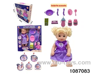 36CM doll set in window box