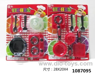 Kitchen cutlery in blister card