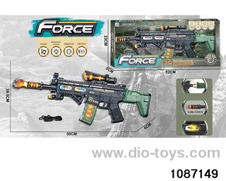 B/O gun in display box