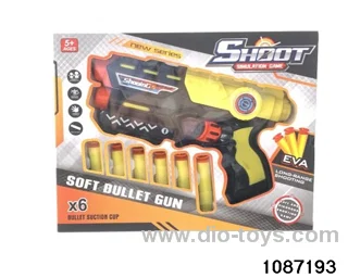 Soft bullet guns