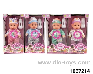 11 inch doll/4 style mix