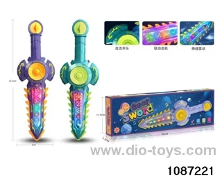 flashing sword