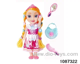 14 inch doll set W L/M in window box