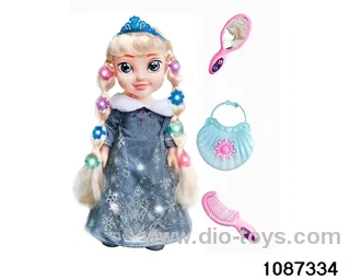 14 inch doll set W L/M in window box
