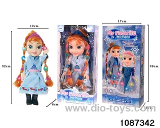 14 inch doll set W L/M in window box