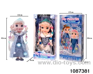 14 inch doll set W L/M in window box