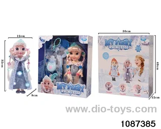 14 inch doll set W L/M in window box