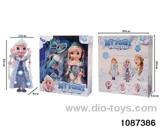 14 inch doll set W L/M in window box