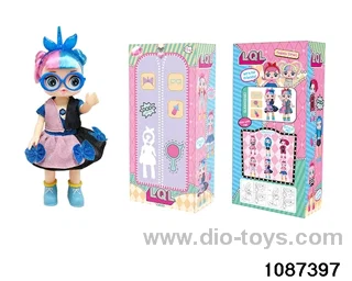 14 inch doll set W L/M in window box