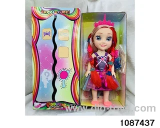 14 inch doll set W L/M in window box