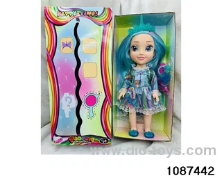 14 inch doll set W L/M in window box