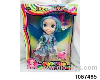 14 inch doll set W L/M in window box