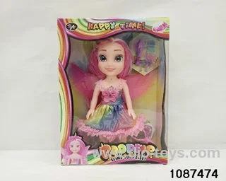 14 inch doll set W L/M in window box