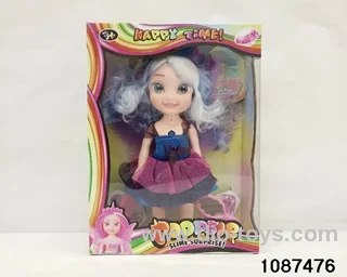 14 inch doll set W L/M in window box