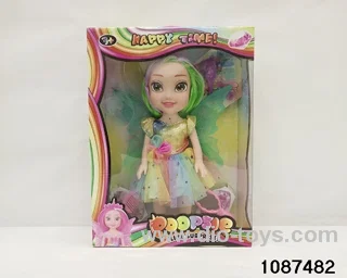 14 inch doll set W L/M in window box