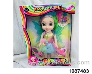 14 inch doll set W L/M in window box