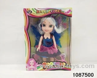 14 inch doll set W L/M in window box