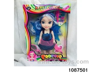 14 inch doll set W L/M in window box