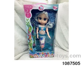 14 inch doll set W L/M in window box