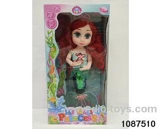 14 inch doll set W L/M in window box