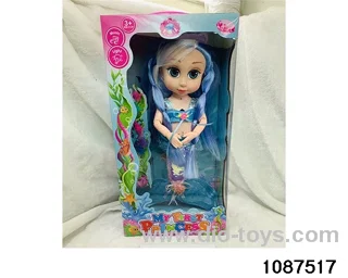 14 inch doll set W L/M in window box