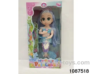 14 inch doll set W L/M in window box