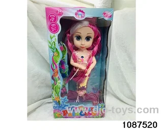 14 inch doll set W L/M in window box