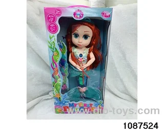 14 inch doll set W L/M in window box