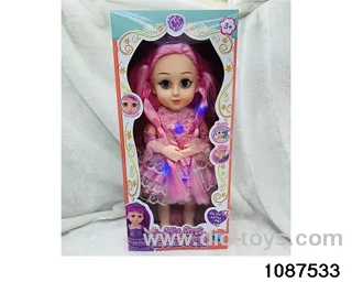 14 inch doll set W L/M in window box