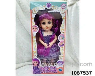 14 inch doll set W L/M in window box