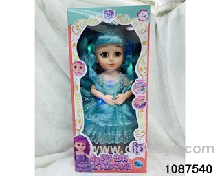14 inch doll set W L/M in window box