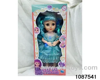 14 inch doll set W L/M in window box