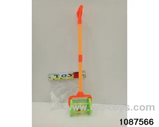 Push-pull walker with flashing bell in PP bag with header