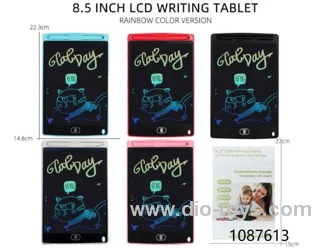8.5 inch LCD colorful writing board in color box